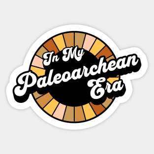 Earth Science - Paleoarchean Era - Geology Sticker